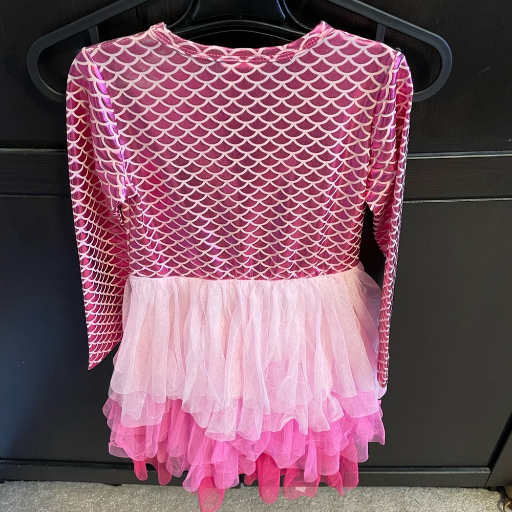 Little girl mermaid tutu dress